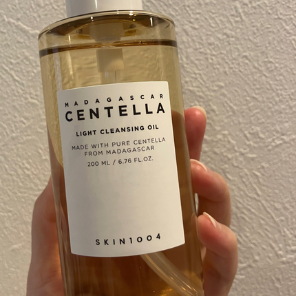センテラ ライトクレンジングオイル/SKIN1004/オイルクレンジングを使ったクチコミ(1枚目)