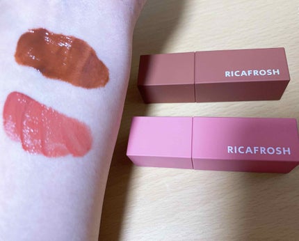 ジューシーリブティント/RICAFROSH/リップティントを使ったクチコミ(2枚目)