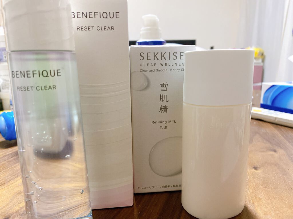 クリアウェルネス リファイニング ミルク 140ml/雪肌精/乳液を使ったクチコミ（1枚目）