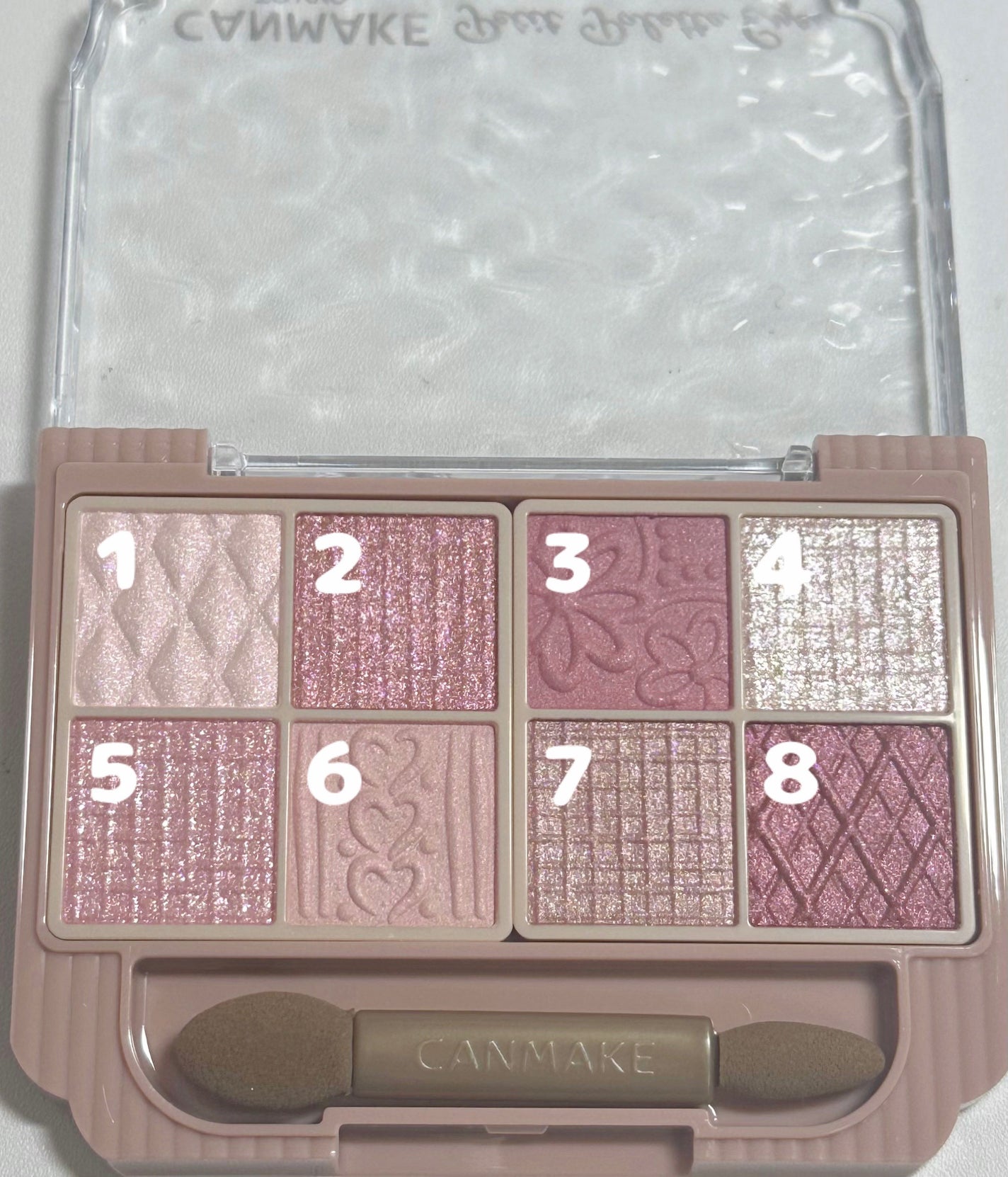 プティパレットアイズ/キャンメイク/パウダーアイシャドウを使ったクチコミ(2枚目)