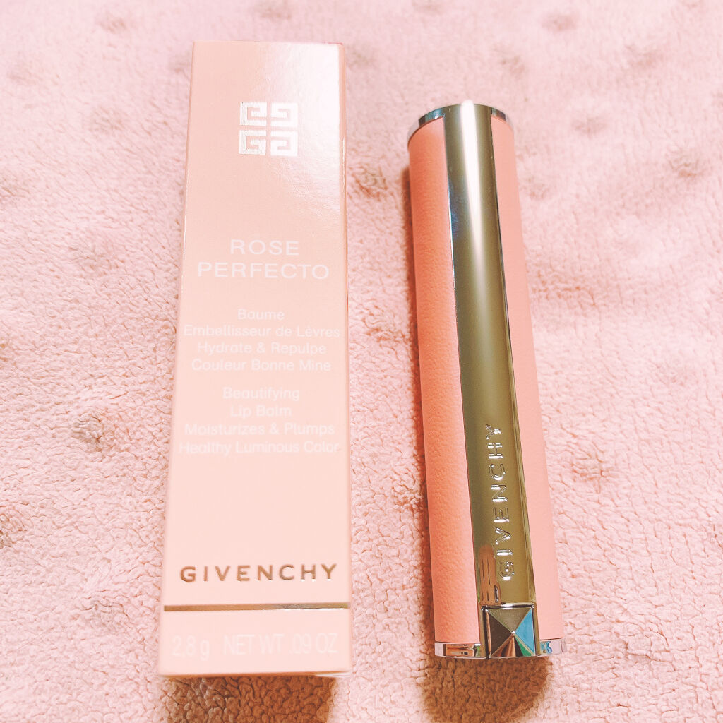 ローズ・パーフェクト No.201 ミルキー・ピンク/GIVENCHY/リップバームを使ったクチコミ（2枚目）