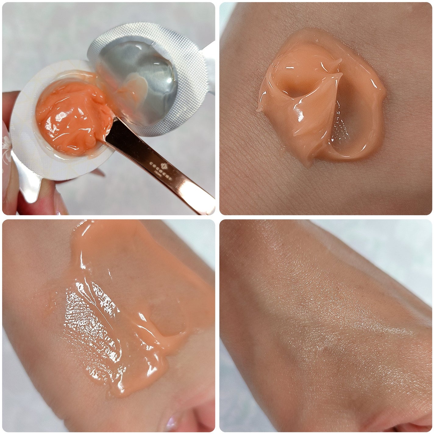 ココチ AG スリーピングパック N/COCOCHI/フェイスクリームを使ったクチコミ(4枚目)