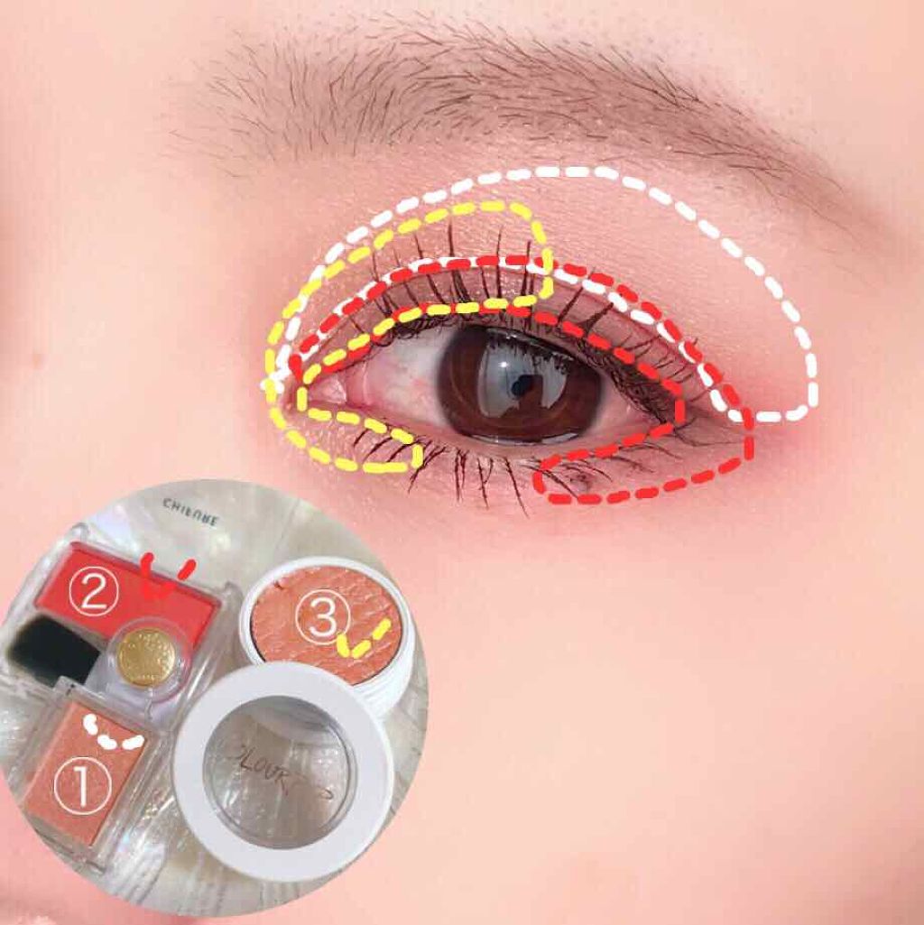 パウダー チーク/ちふれ/パウダーチークを使ったクチコミ（3枚目）