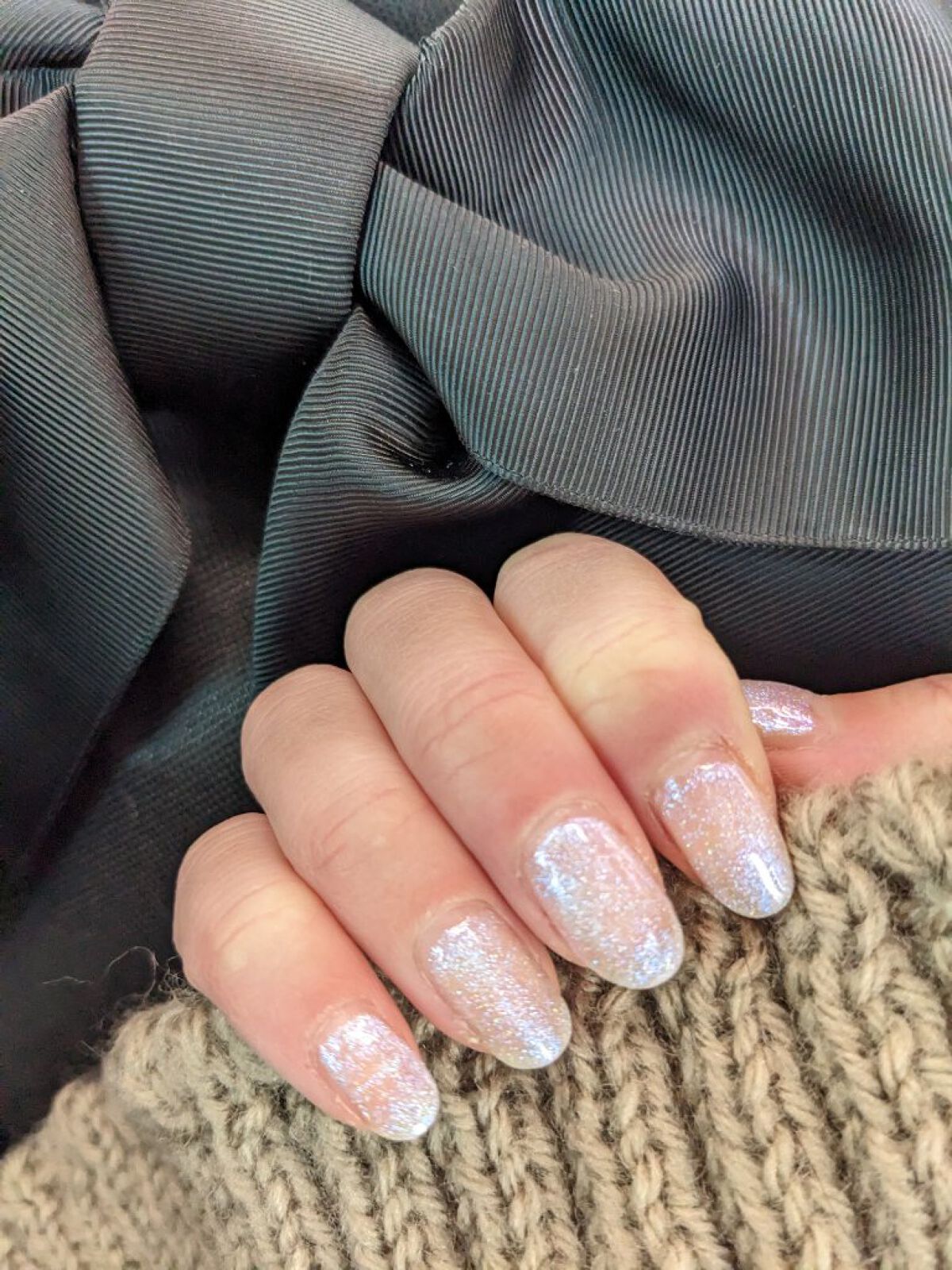 ジェルネイルユニコーン/セリア/ジェルネイルを使ったクチコミ（3枚目）