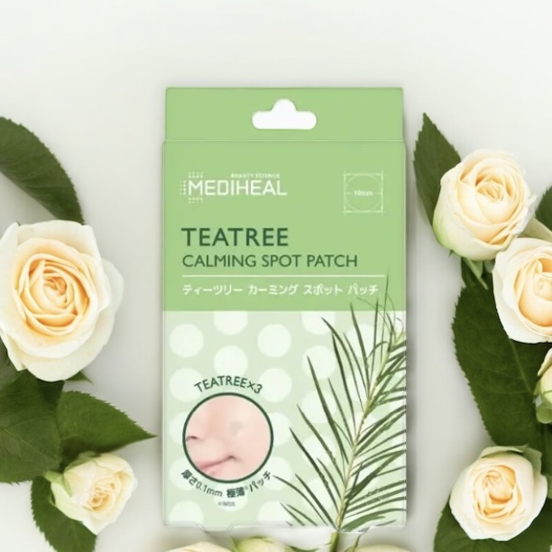 ティーツリーカーミングスポットパッチ/MEDIHEAL/その他スキンケアを使ったクチコミ（1枚目）