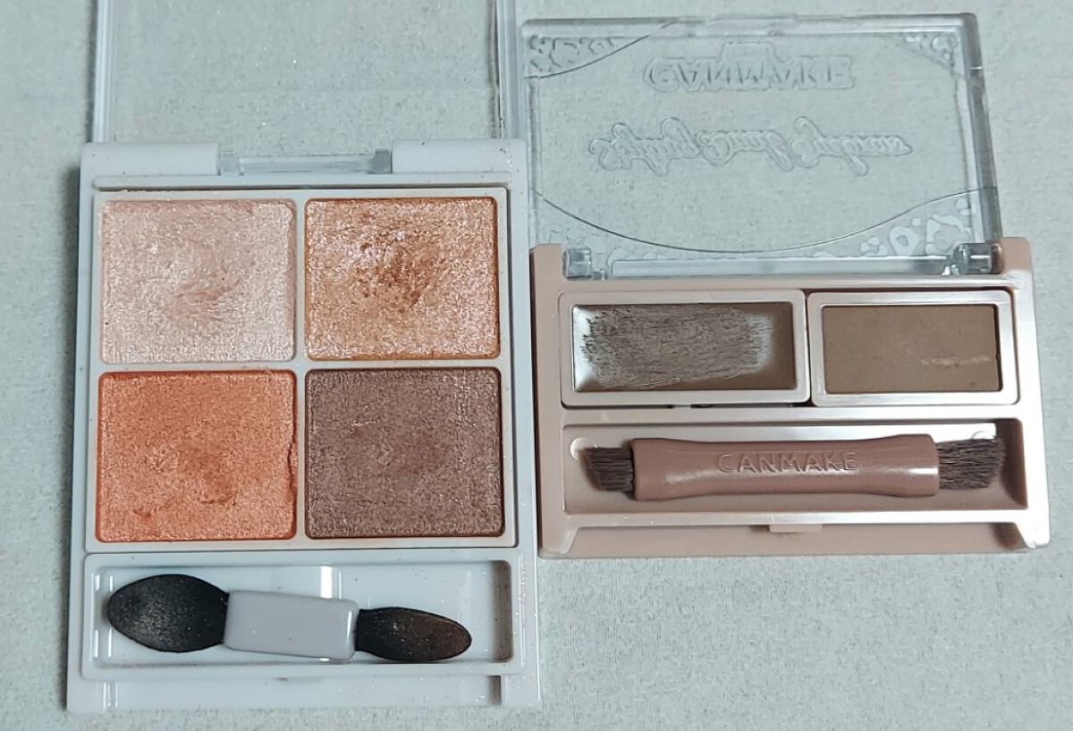 シルキースフレアイズ/キャンメイク/アイシャドウパレットを使ったクチコミ（1枚目）