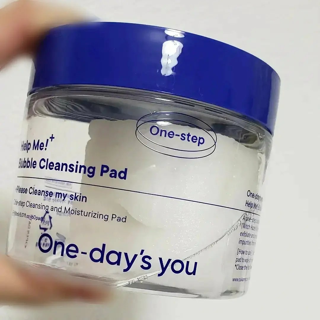 One-day's you バブルクレンジングパッドのクチコミ「♡スキンケア♡

One-day’s you　(ワンデイズユー)
ヘルプミーバブルクレンジング.....」（2枚目）
