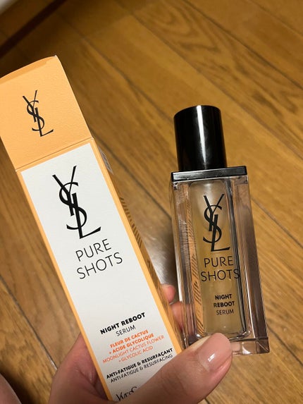 ピュアショット ナイト リチャージセラム/YVES SAINT LAURENT BEAUTE/美容液を使ったクチコミ(1枚目)