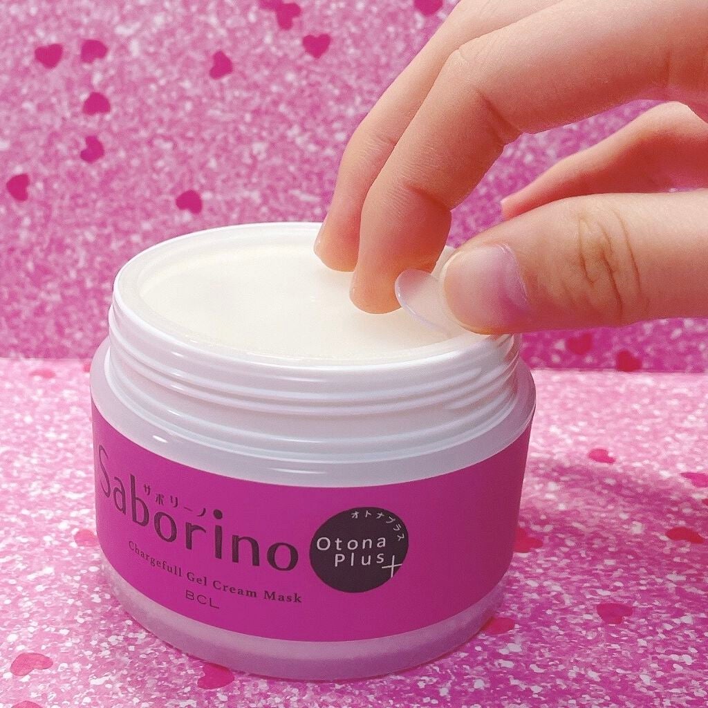 オトナプラス チャージフル ジェルクリームマスク/サボリーノ/オールインワン化粧品を使ったクチコミ(2枚目)