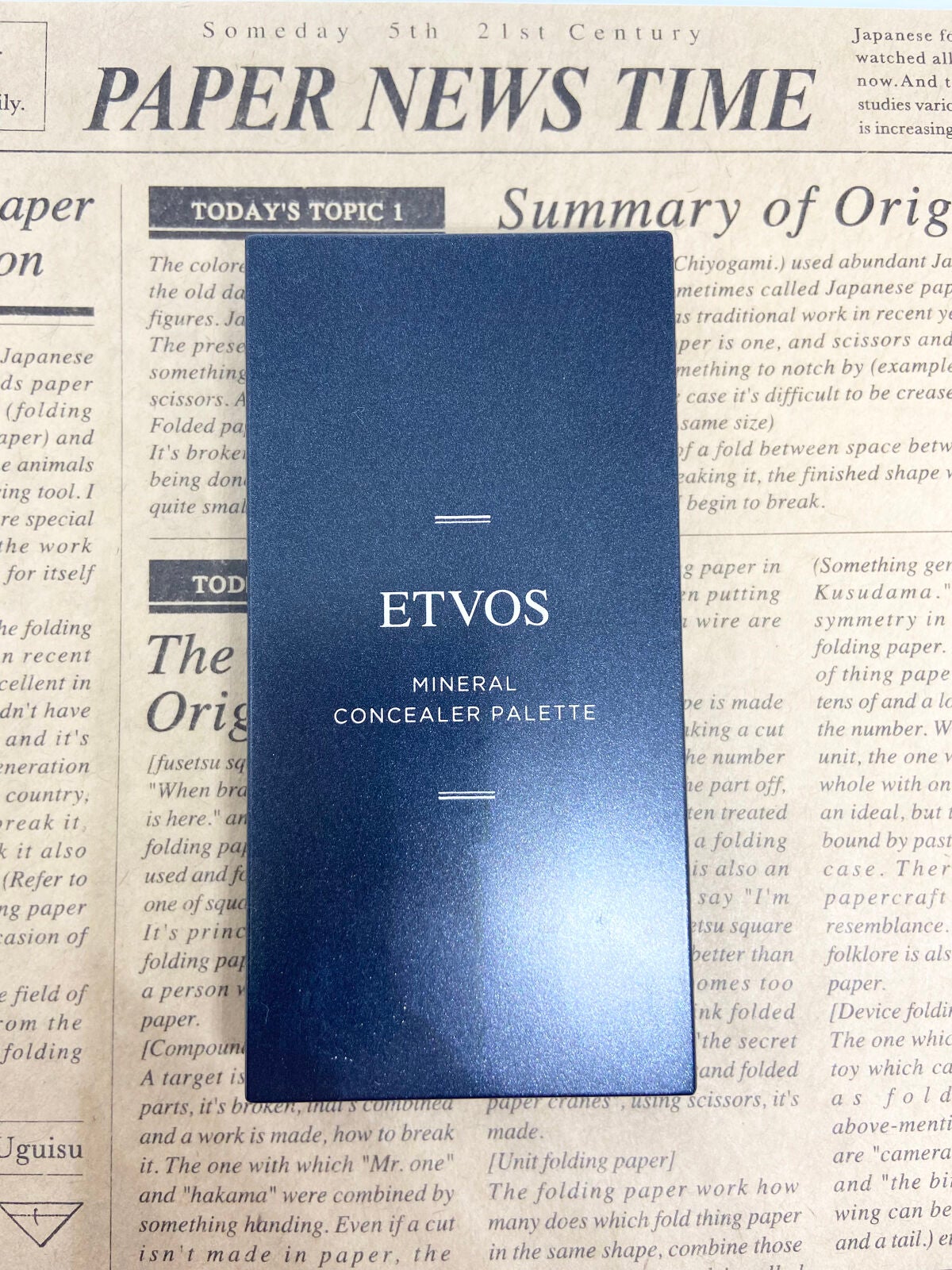 ミネラルコンシーラーパレット/エトヴォス/パレットコンシーラーを使ったクチコミ(1枚目)