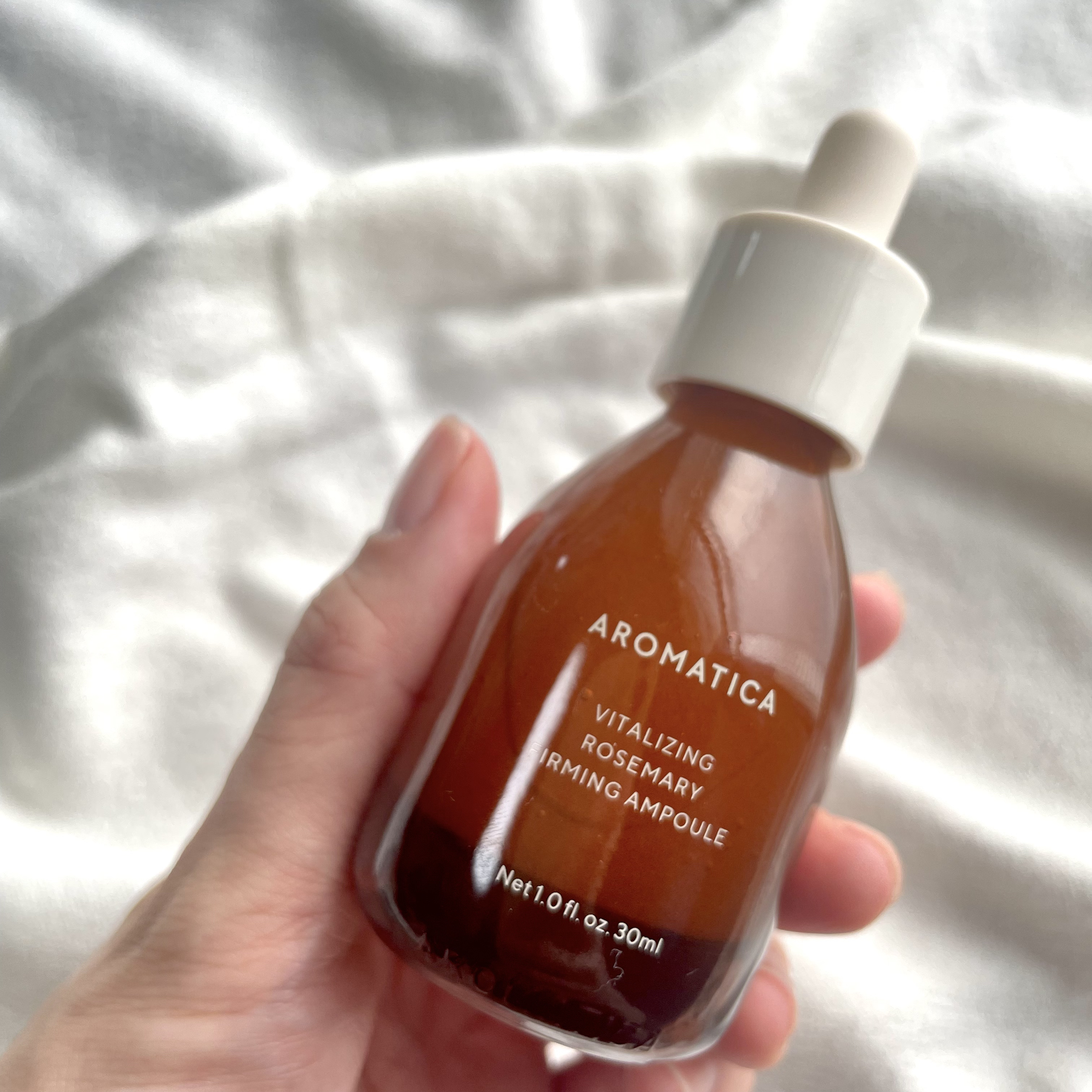 バイタライジング ローズマリー ファーミング アンプル/AROMATICA/美容液を使ったクチコミ（2枚目）