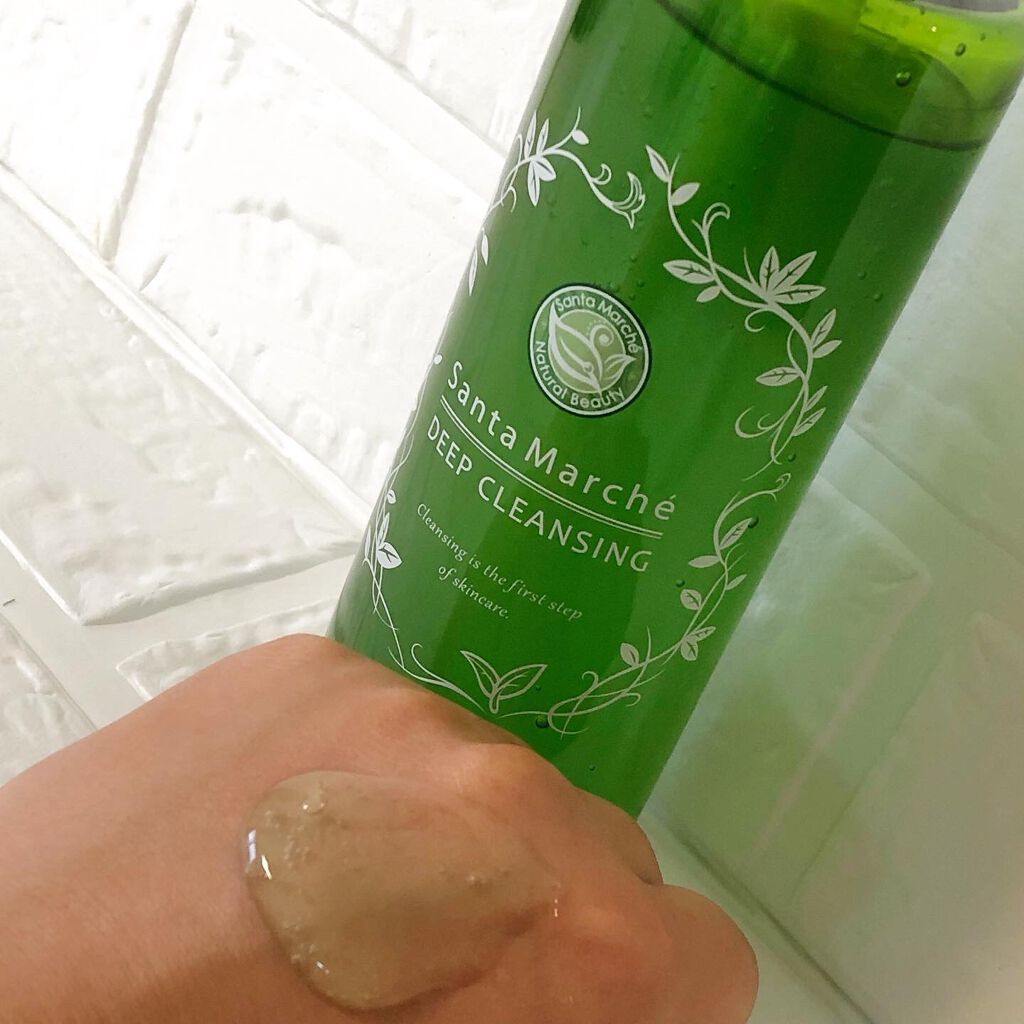 薬用ディープクレンジング/サンタマルシェ/クレンジングジェルを使ったクチコミ（2枚目）