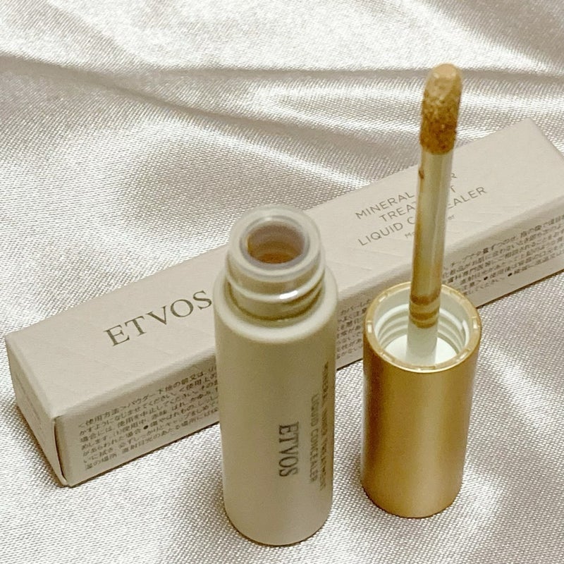 ミネラルインナートリートメントリキッドコンシーラー/エトヴォス/リキッドコンシーラーを使ったクチコミ(4枚目)