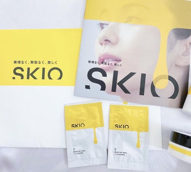 SKIO VC ブーストジェルウォッシュのクチコミ「思わず触れたくなるシルク肌へ🍋

◽️ロート製薬　SKIOトライアルキット
価格：1,380円.....」（3枚目）