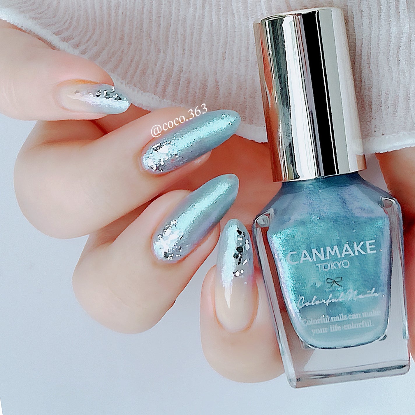 カラフルネイルズ/キャンメイク/マニキュアを使ったクチコミ(5枚目)