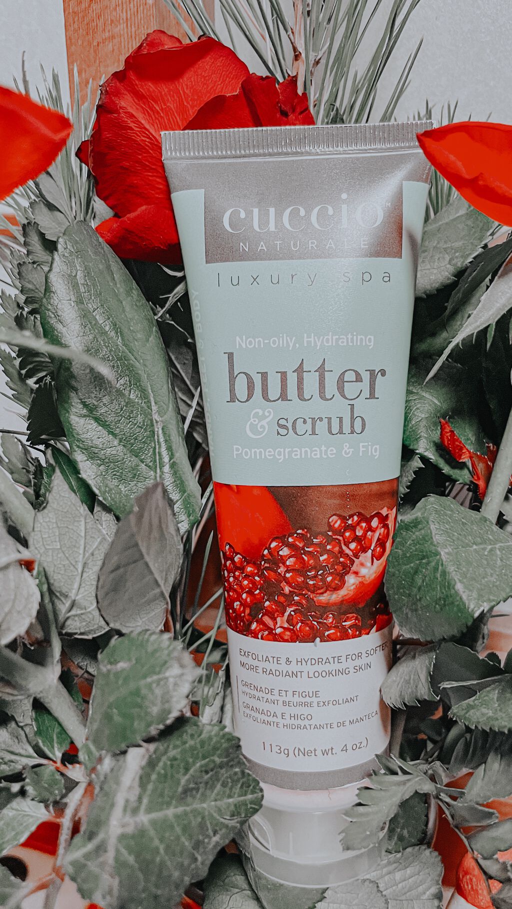 クシオ バターブレンド ザクロ＆イチジク/CUCCIO NATURALE/レッグ・フットケアを使ったクチコミ（1枚目）