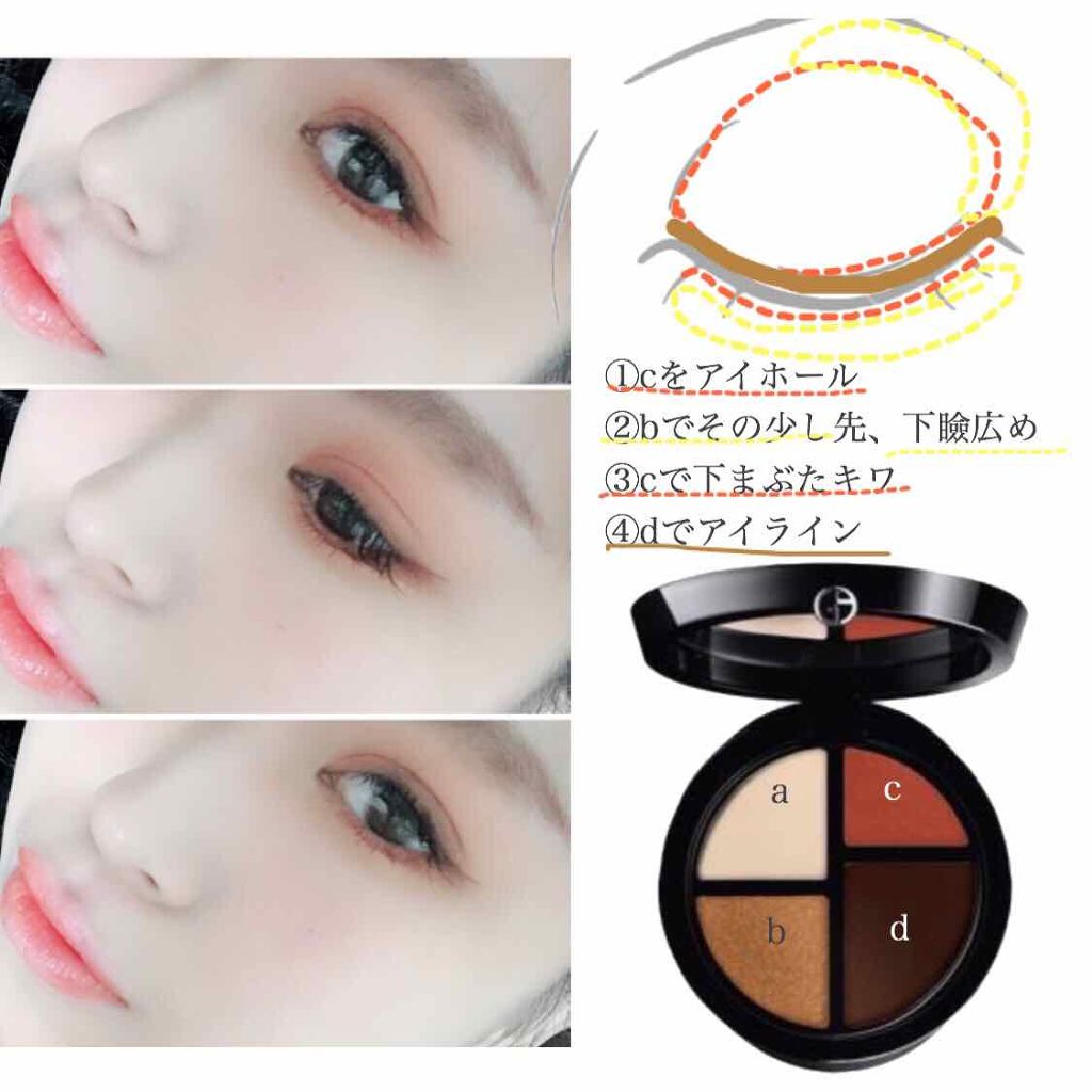 アイ クアトロ パレット/ジョルジオ アルマーニ ビューティ/アイシャドウパレットを使ったクチコミ(3枚目)