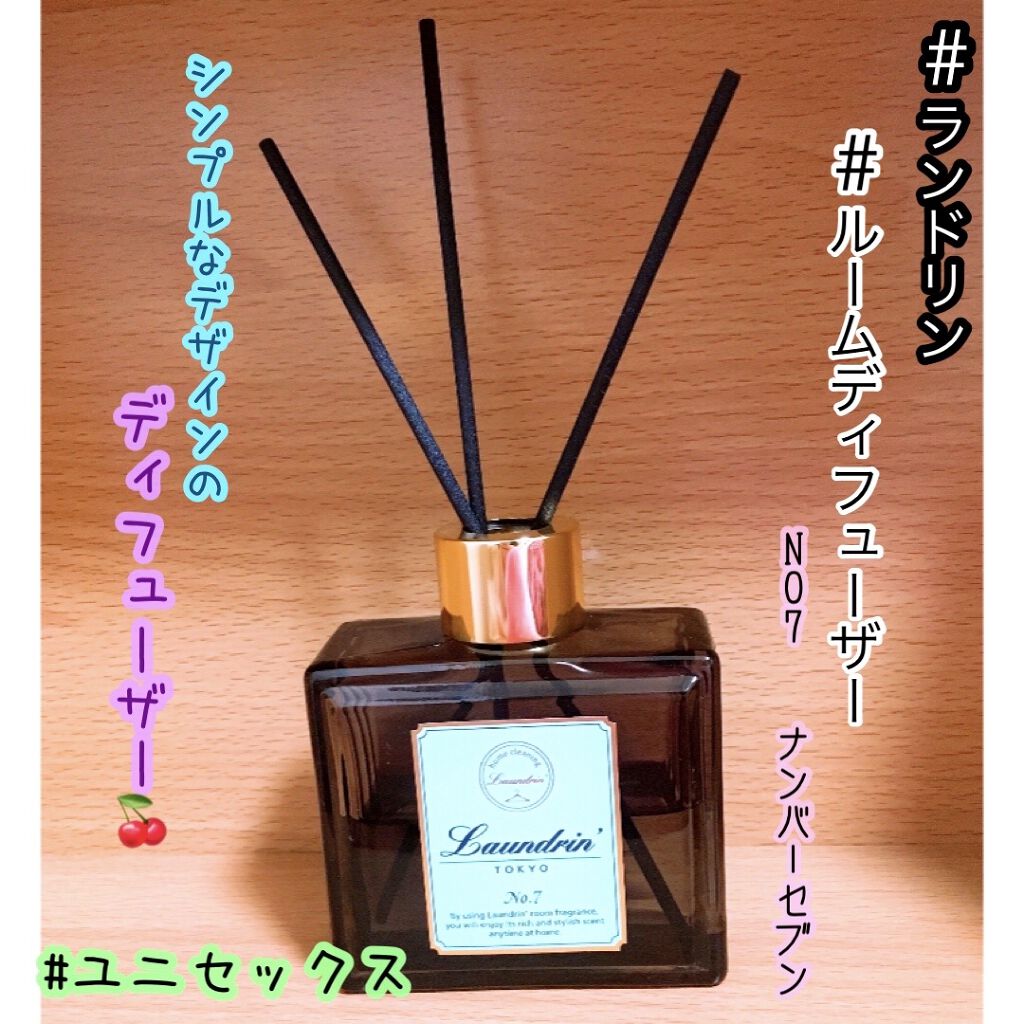 ルームディフューザー No.7 /ランドリン/ルームフレグランスを使ったクチコミ（1枚目）