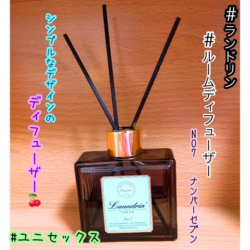 ルームディフューザー No.7 /ランドリン/ルームフレグランスを使ったクチコミ(1枚目)