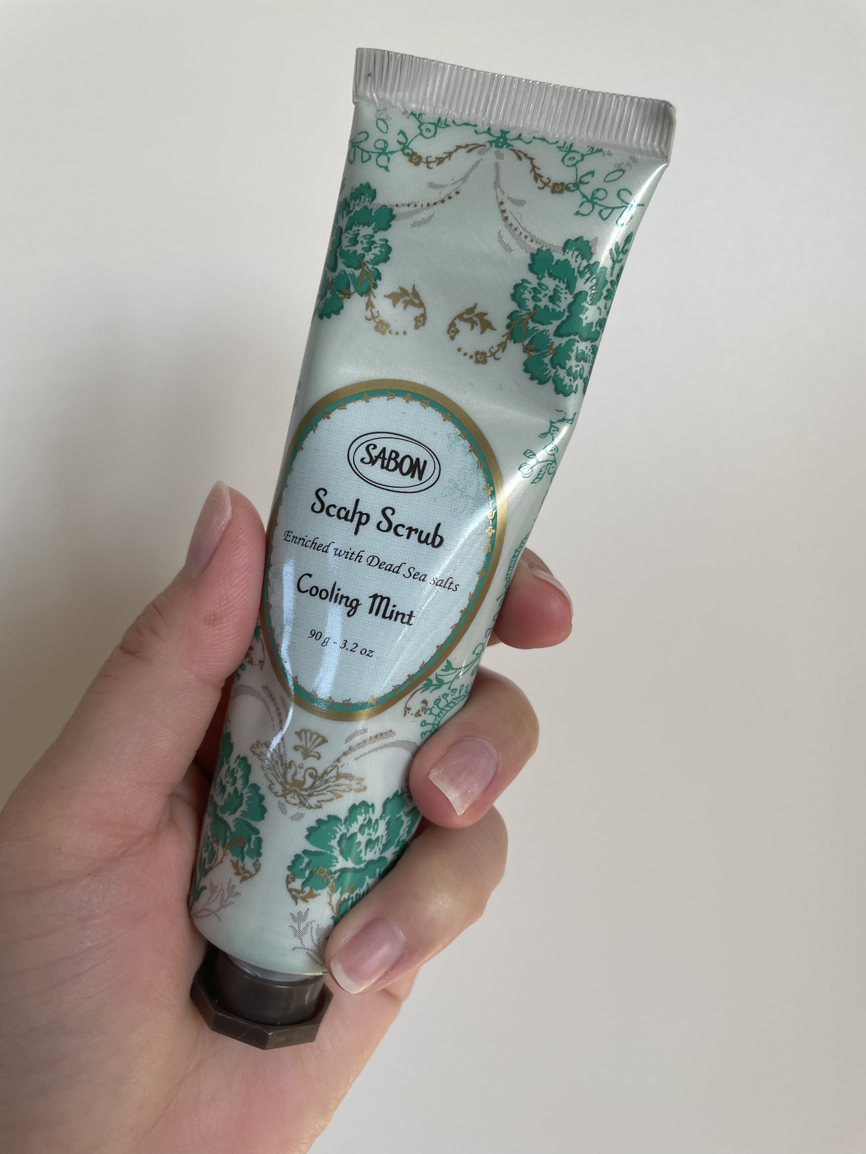 ヘッドスクラブ リフレッシング(ミント)/SABON/ヘッドスクラブを使ったクチコミ（2枚目）