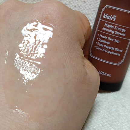 メープルエナジーインフュージングセラム/Klairs/美容液を使ったクチコミ(6枚目)