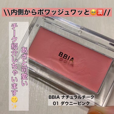 BBIA レディトゥーウェアダウニーチークのクチコミ「あけましておめでとうございます🌅
今年も細々投稿続けていけたらなと思っています😌
皆さんも健康.....」（1枚目）