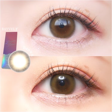 


LENSME
Makeover Bayvely 
Brown



━━━━━━━ ∙ʚ♡ɞ∙ ━━━━━━━


（ spec ）

　・DIA 14.3mm
　・着色直径 13.4mm
　・B