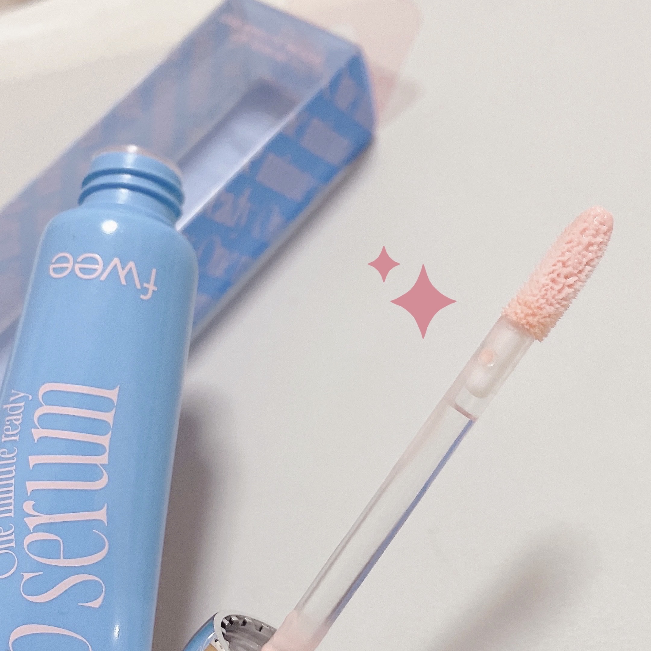 フィー ワンミニッツレディ リップセラム/fwee/リップ美容液を使ったクチコミ（2枚目）