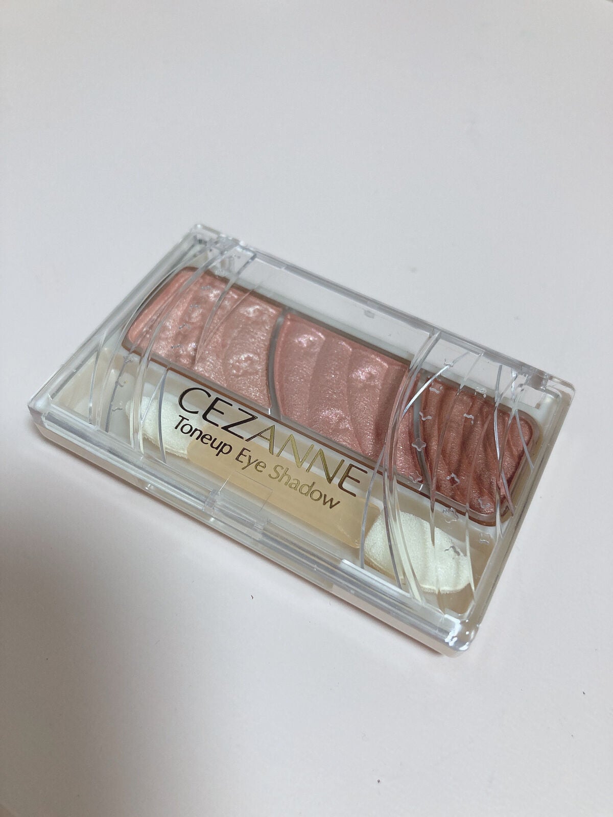 トーンアップアイシャドウ/CEZANNE/アイシャドウパレットを使ったクチコミ(2枚目)