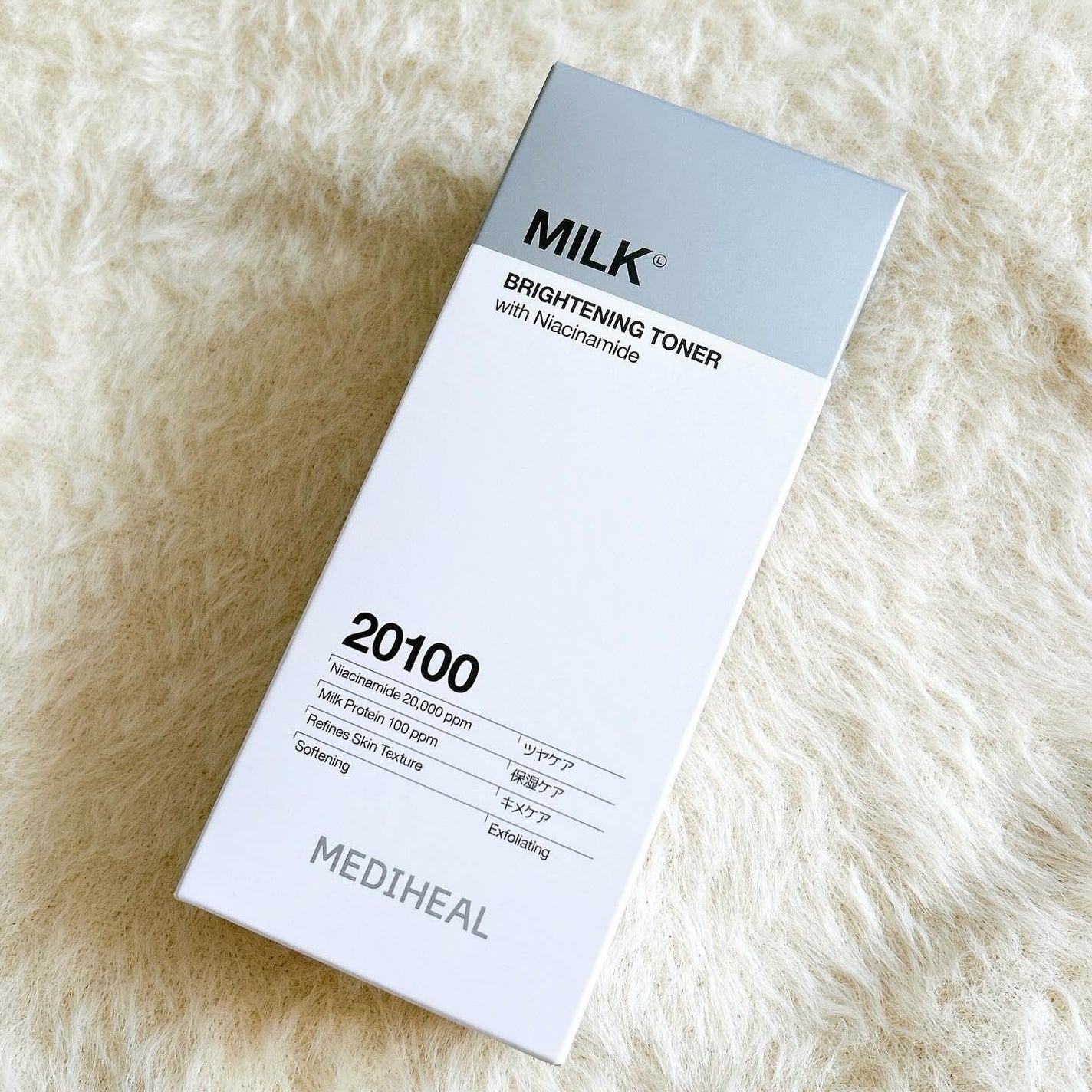 ミルクブライトニングトナー/MEDIHEAL/化粧水を使ったクチコミ(6枚目)