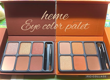 アイカラーパレット/heme/アイシャドウパレットを使ったクチコミ(1枚目)