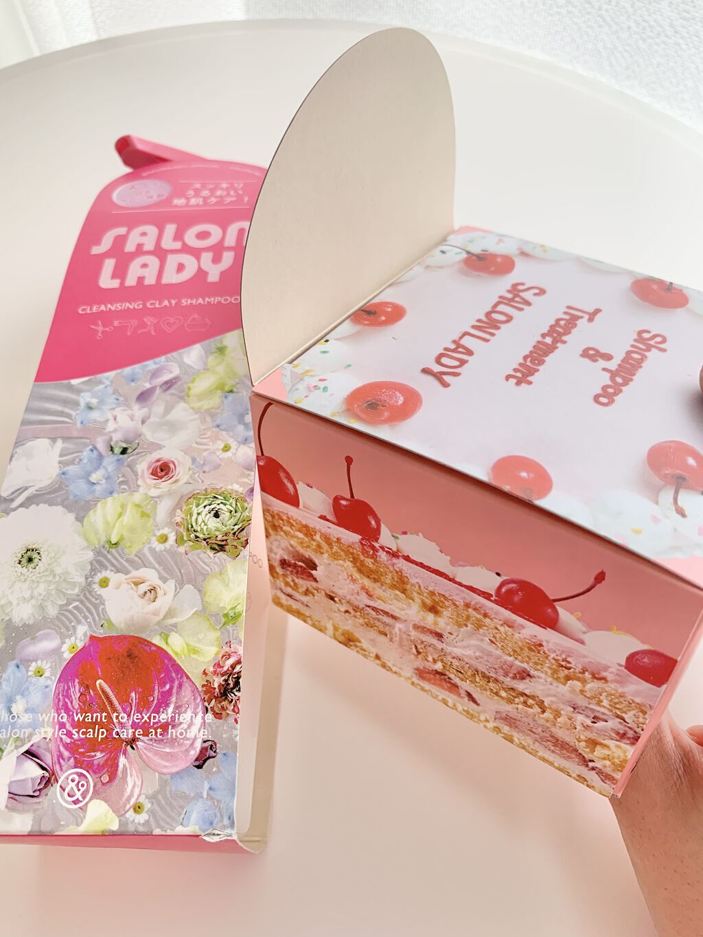 サロンレディ クレンジングクレイシャンプー/SALON LADY/市販シャンプーを使ったクチコミ（3枚目）