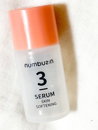 numbuzin 3番 すべすべキメケアセラムのクチコミ「numbuzin　3番 すべすべキメケアセラム

荒れた肌や凸凹肌悩みに。
こちらは、ガラクト.....」（2枚目）