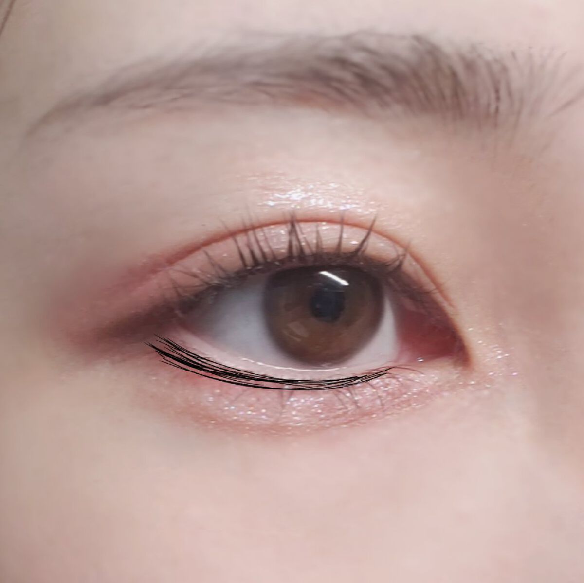 シングルカラーアイシャドウ/CEZANNE/単色アイシャドウを使ったクチコミ（2枚目）