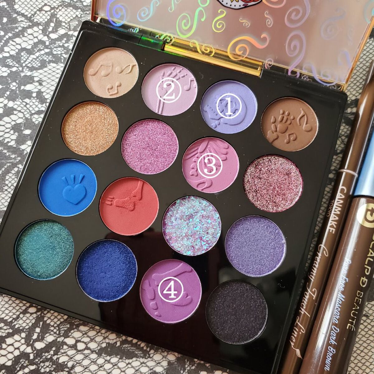 イメージ「マヤ」 アイシャドウパレット/ZEESEA/アイシャドウパレットを使ったクチコミ(2枚目)
