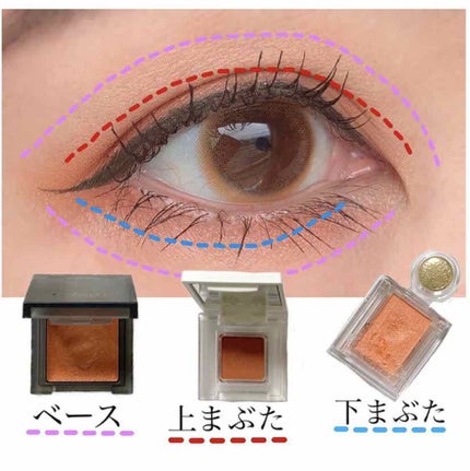 アイカラー プレイフル BR06/エレガンス クルーズ/単色アイシャドウを使ったクチコミ(3枚目)