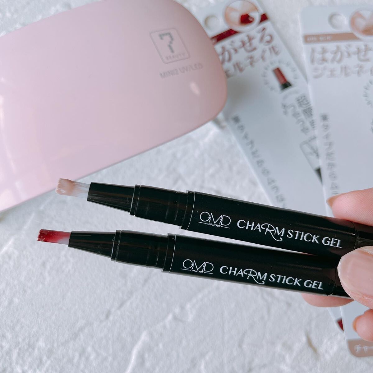 チャームスティックジェル/OMD/オールインワンネイルを使ったクチコミ(1枚目)