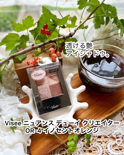 ニュアンス デューイ クリエイター/Visée/アイシャドウパレットを使ったクチコミ(1枚目)