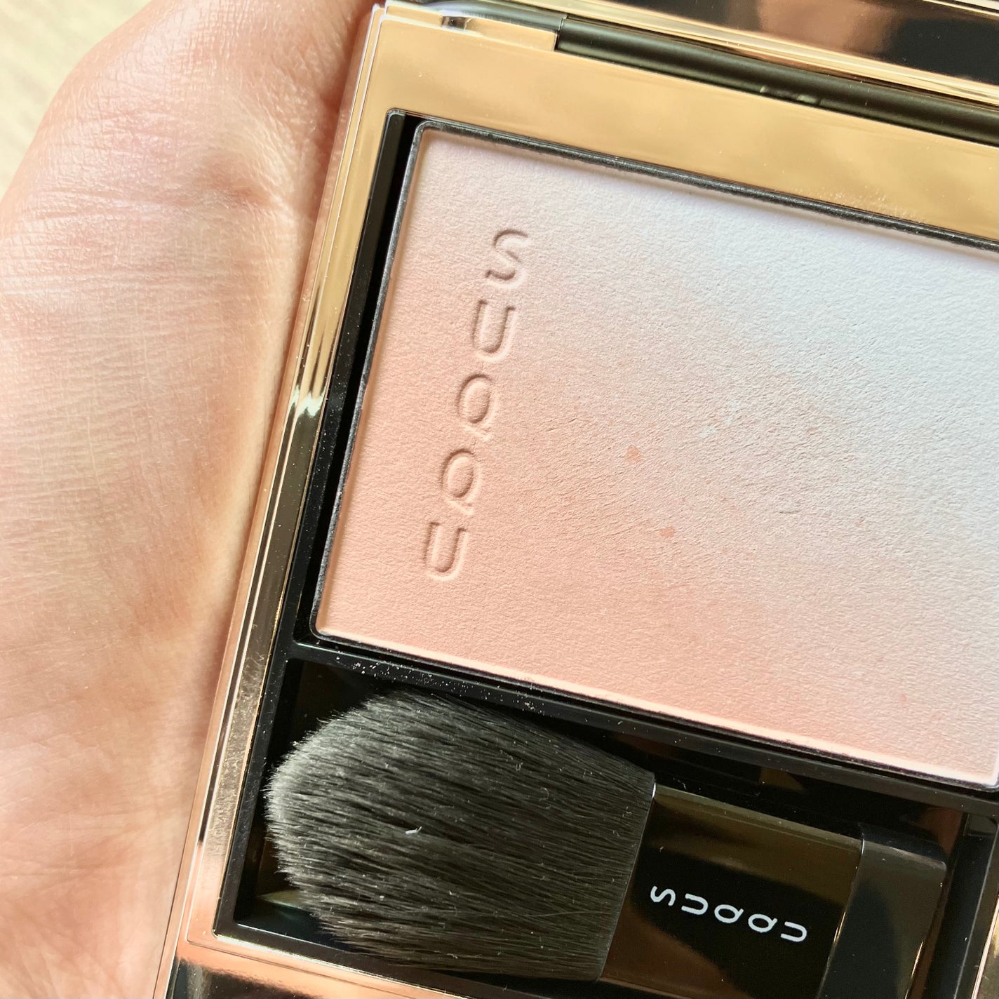 ブラーリング カラー ブラッシュ/SUQQU/パウダーチークを使ったクチコミ(1枚目)