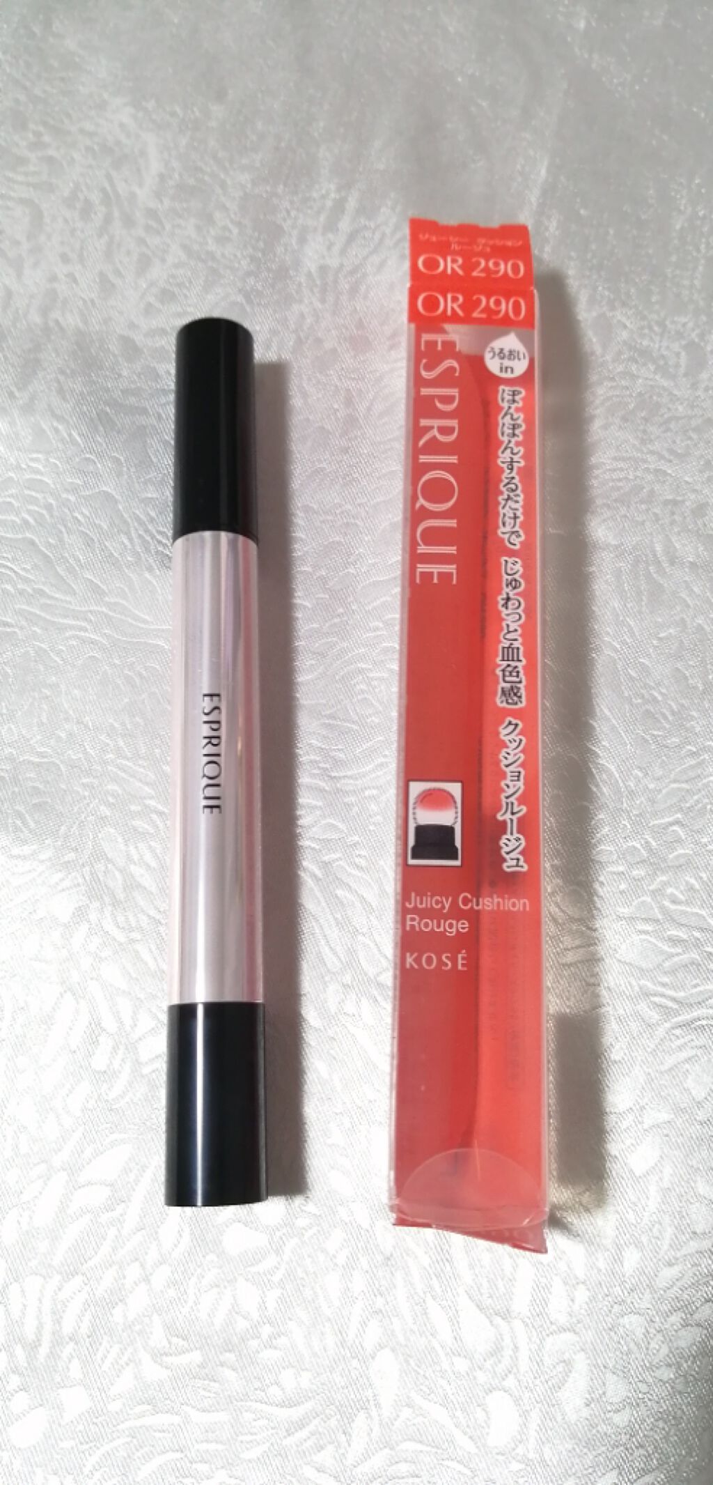 ジューシー クッション ルージュ/ESPRIQUE/口紅を使ったクチコミ(1枚目)