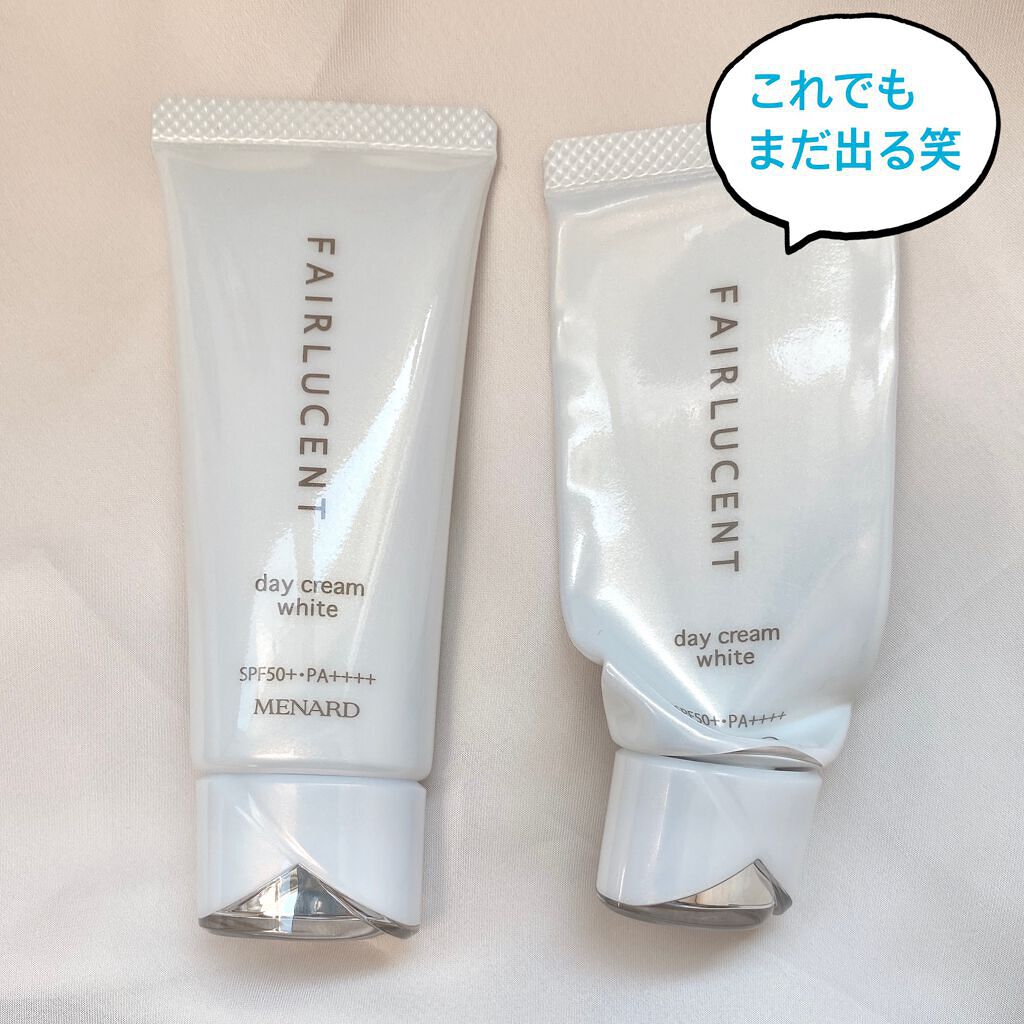 薬用デイクリーム ホワイト/フェアルーセント/日焼け止めクリームを使ったクチコミ(1枚目)