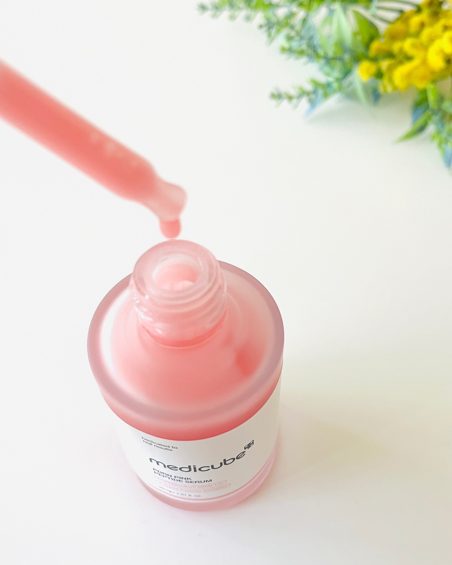 PDRNピンクアンプル PDRN 10,000ppm配合/MEDICUBE/美容液を使ったクチコミ（3枚目）