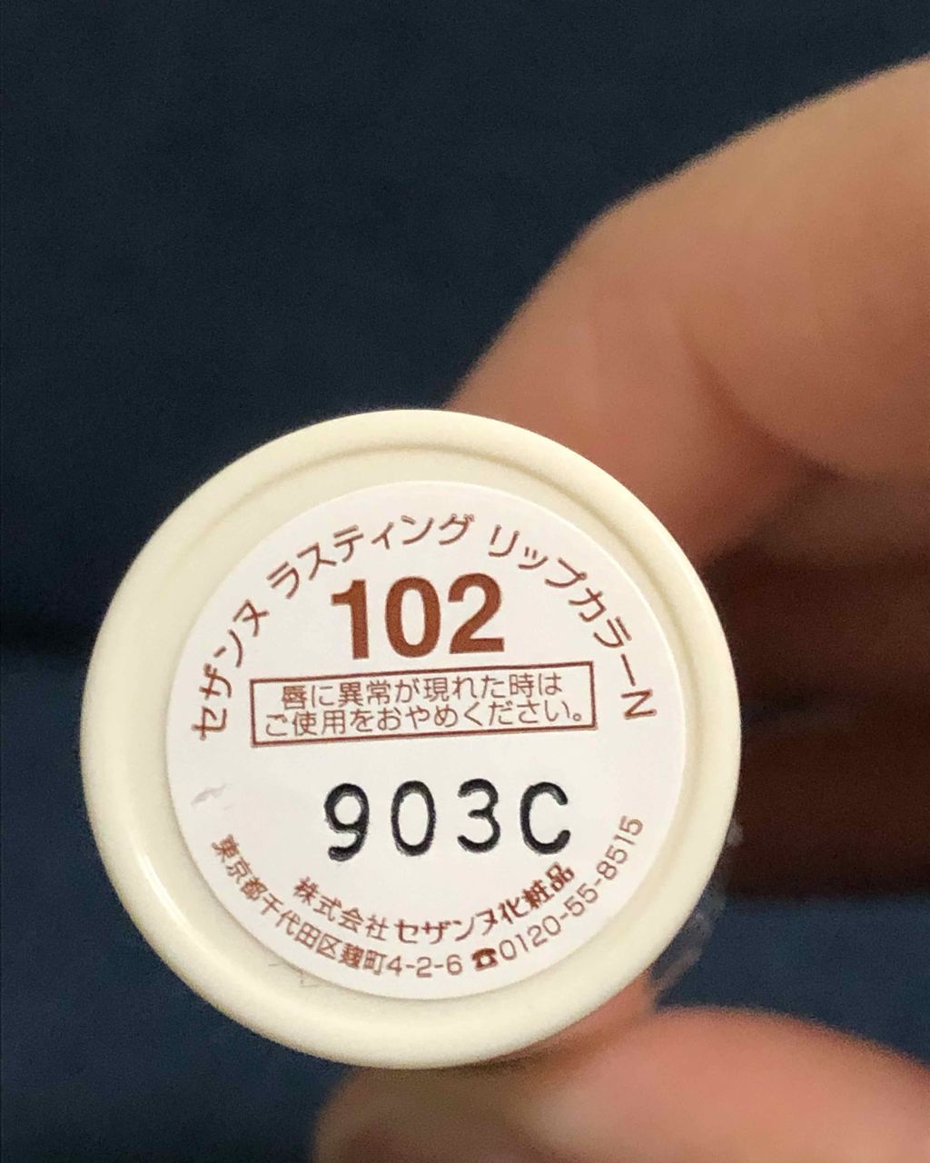 ラスティング リップカラーN/CEZANNE/口紅を使ったクチコミ(2枚目)