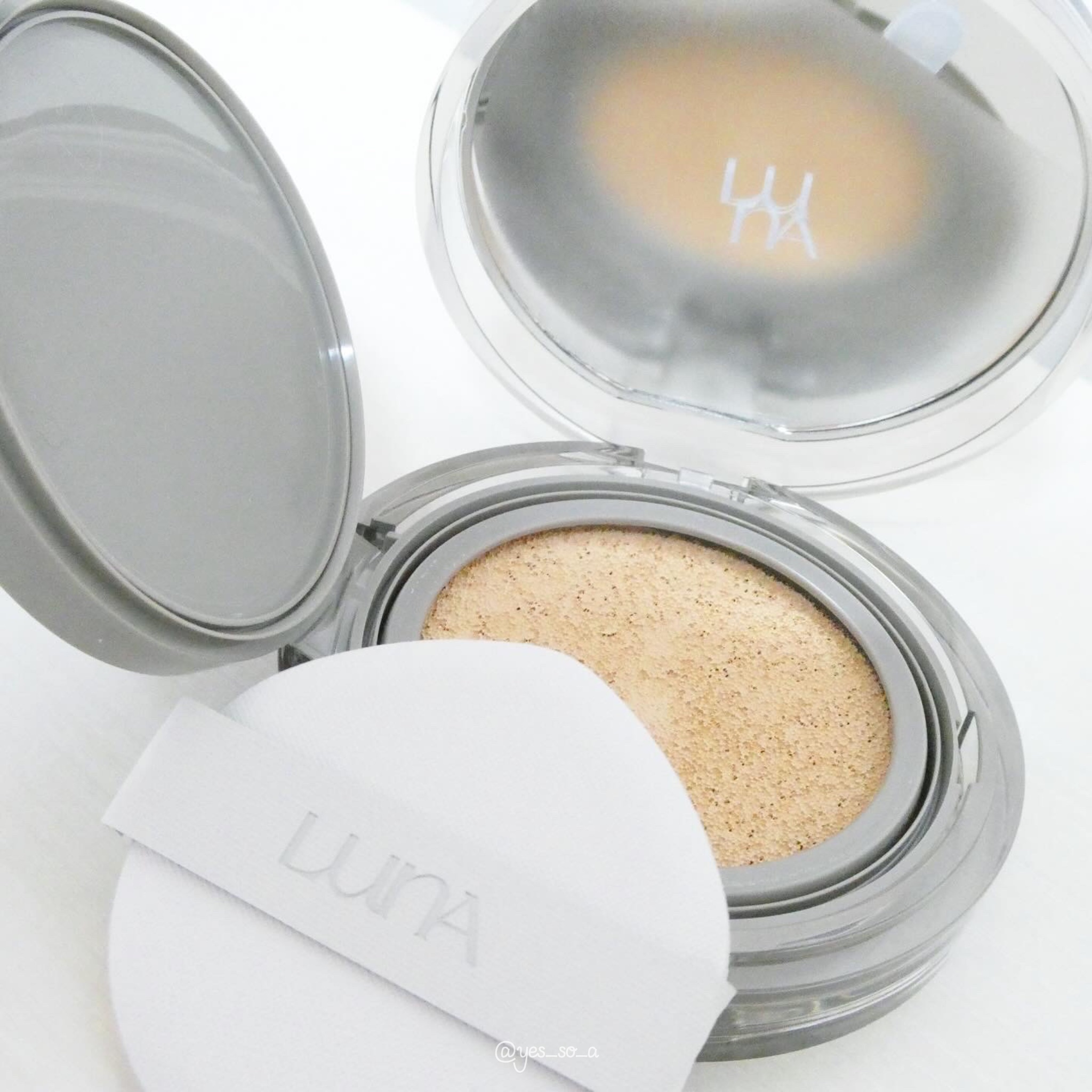 ブラーカバークッション/LUNA/クッションファンデーションを使ったクチコミ（2枚目）