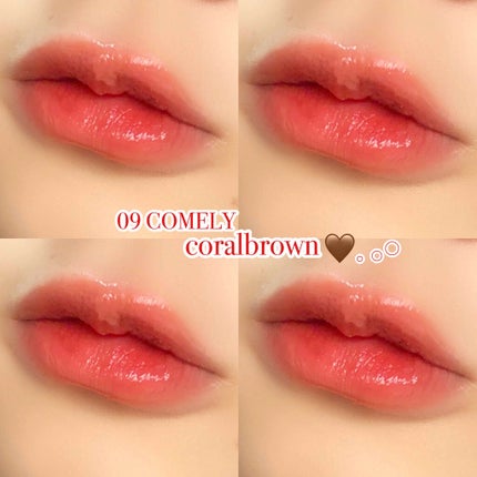 ホリカホリカ ハートクラッシュグローティントエアー/HOLIKA HOLIKA/リップティントを使ったクチコミ(3枚目)