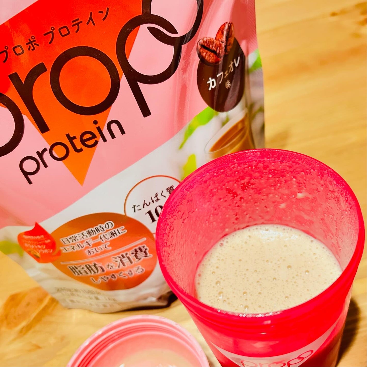 プロポ プロテイン(カフェオレ味)/ロート製薬/その他プロテインを使ったクチコミ(3枚目)