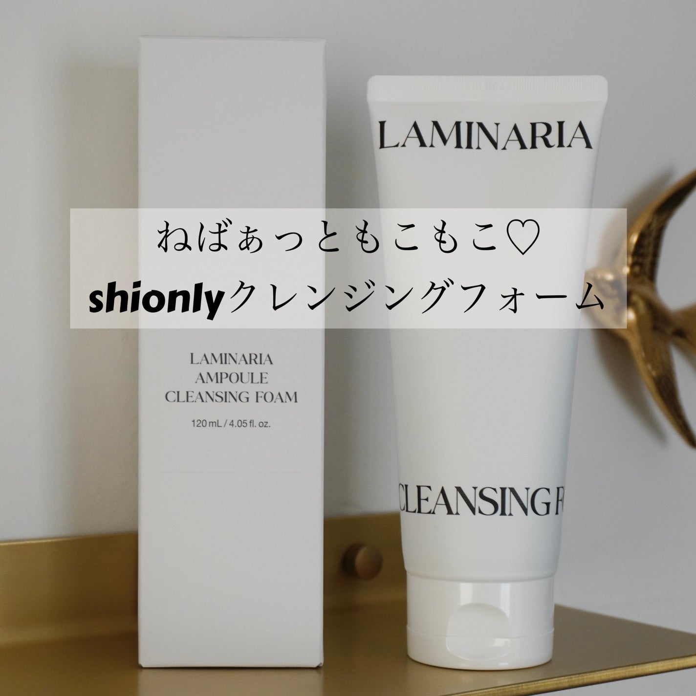 ラミナリア アンプル クレンジングフォーム/ShionLe/洗顔フォームを使ったクチコミ(1枚目)