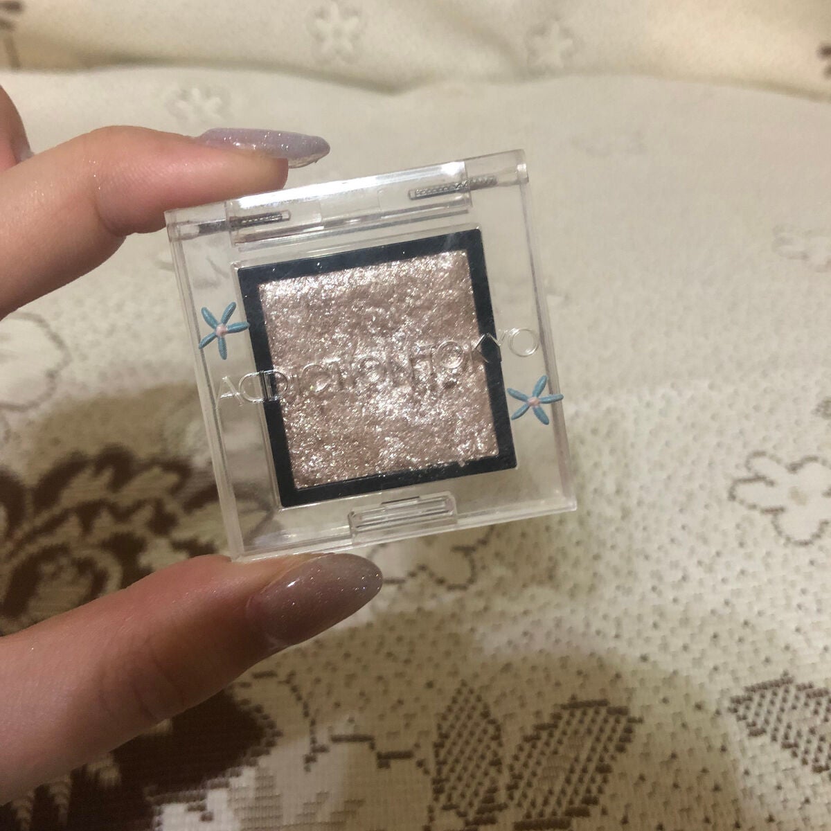 アディクション ザ アイシャドウ スパークル/ADDICTION/単色アイシャドウを使ったクチコミ(2枚目)