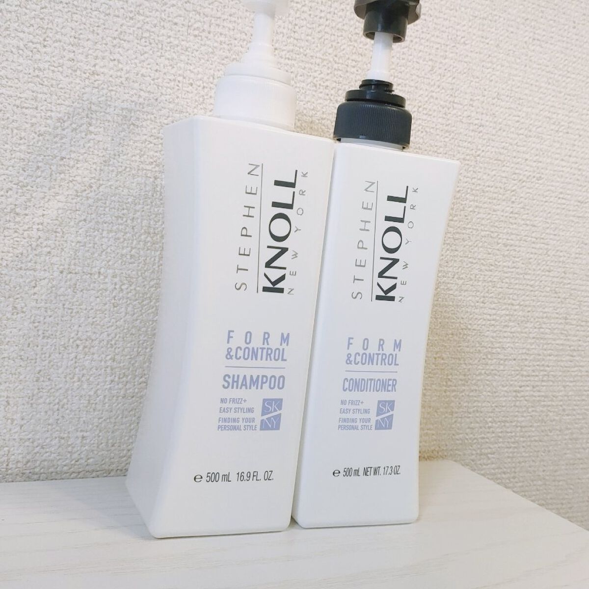 フォルムコントロール シャンプー Ｗ/コンディショナー Ｗ/スティーブンノル ニューヨーク/市販シャンプーを使ったクチコミ（2枚目）