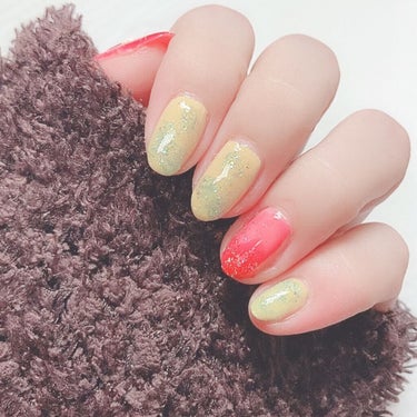 UR GLAM　COLOR NAIL SELECTION RD2＜グラスカラー＞/U R GLAM/マニキュアを使ったクチコミ（2枚目）